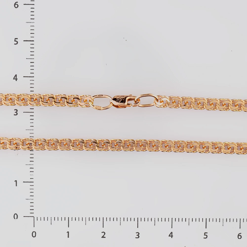 Цепь из красного золота 585 пробы