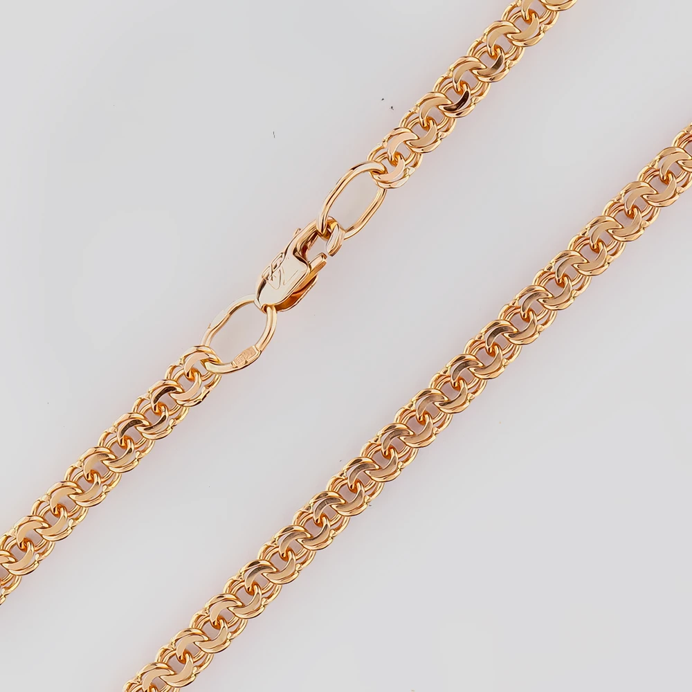 Цепь из красного золота 585 пробы