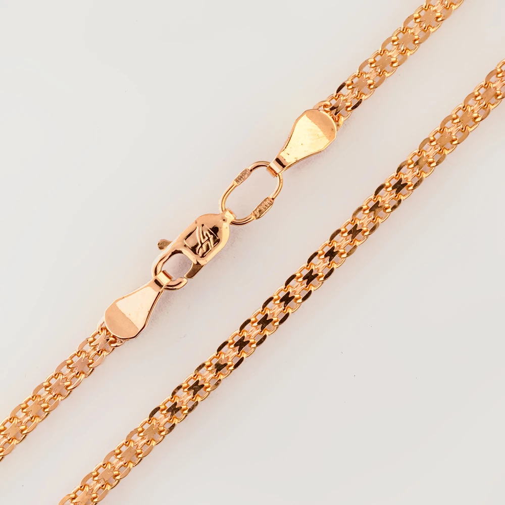 Цепь из красного золота 585 пробы