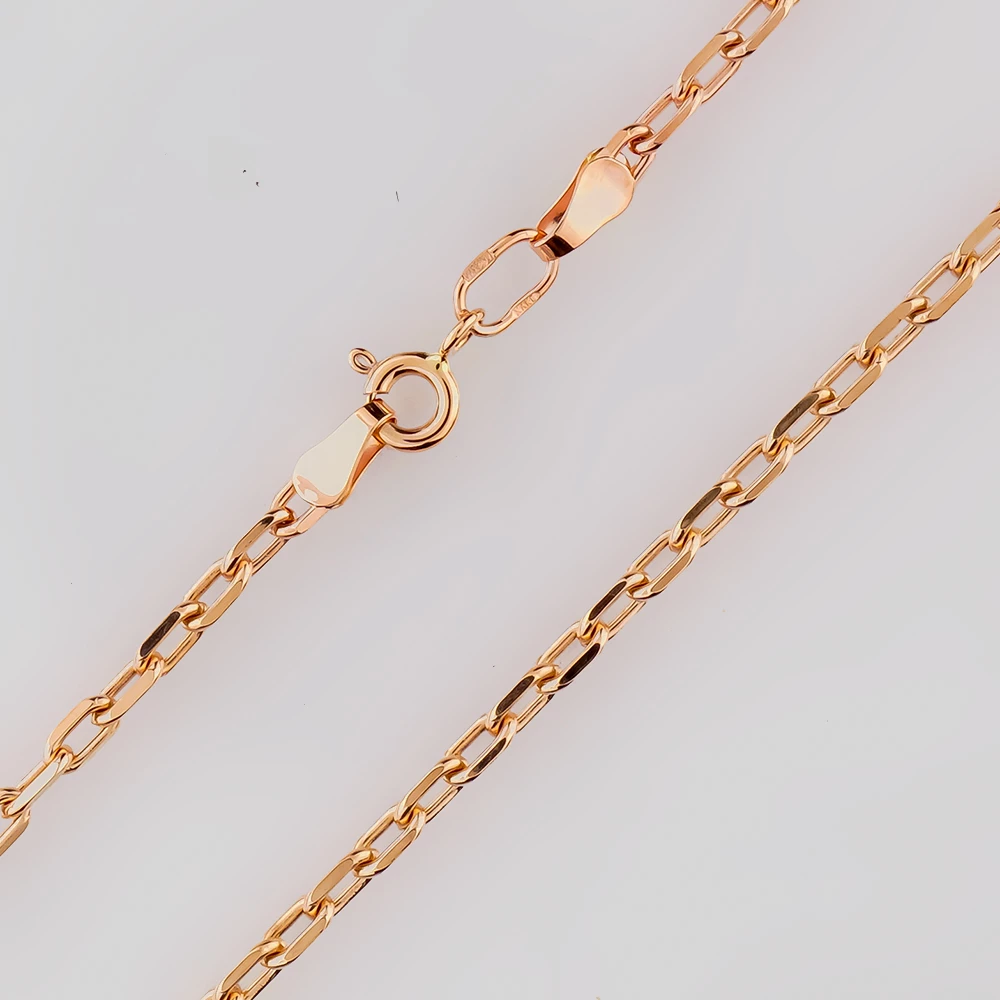 Цепь из красного золота 375 пробы