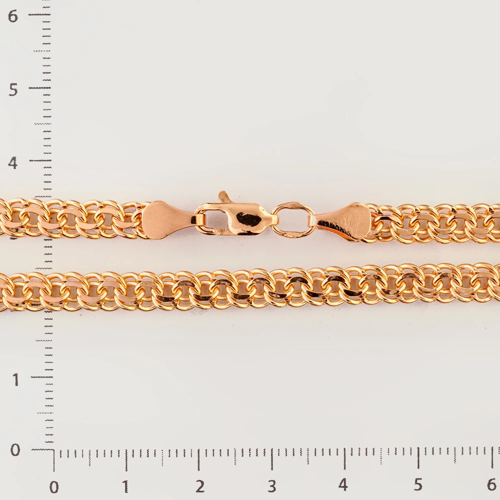 Цепь из красного золота 585 пробы