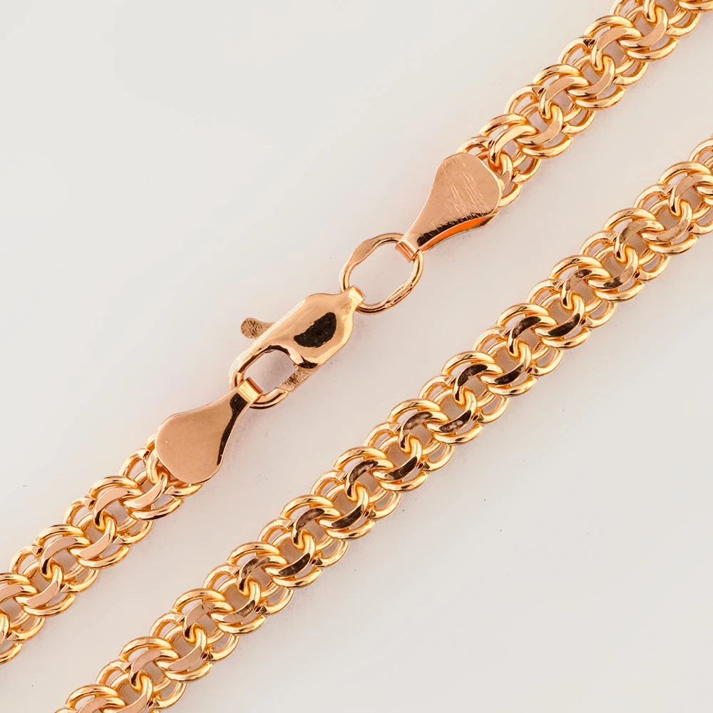 Цепь из красного золота 585 пробы