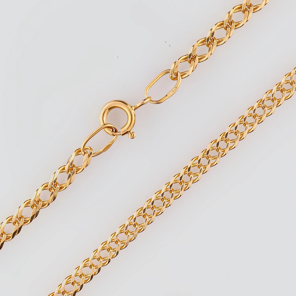 Цепь из красного золота 585 пробы