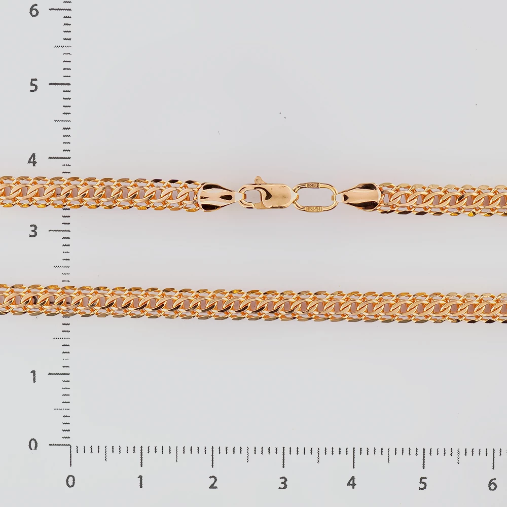 Цепь из красного золота 585 пробы