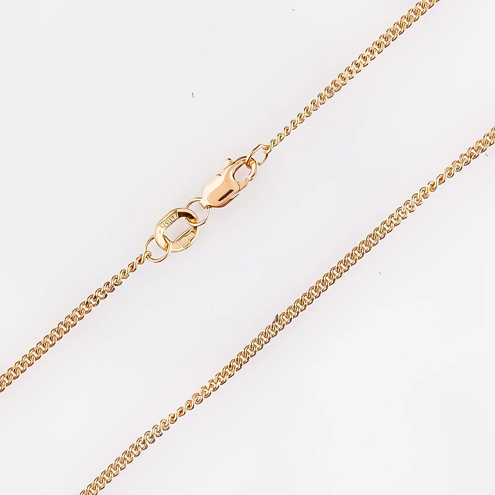 Цепь из красного золота 585 пробы