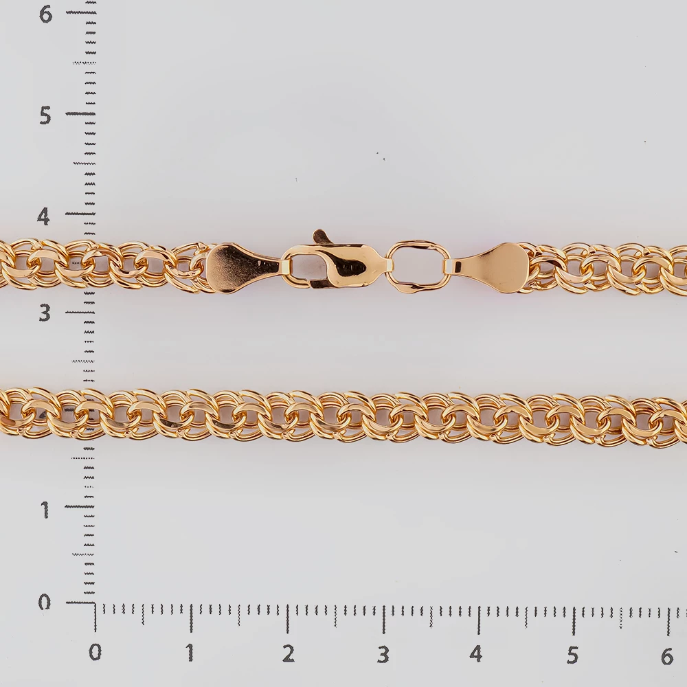 Цепь из красного золота 585 пробы