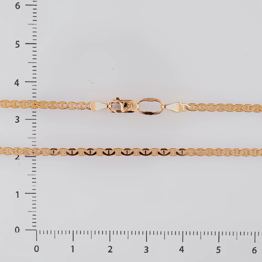Цепь из красного золота 585 пробы
