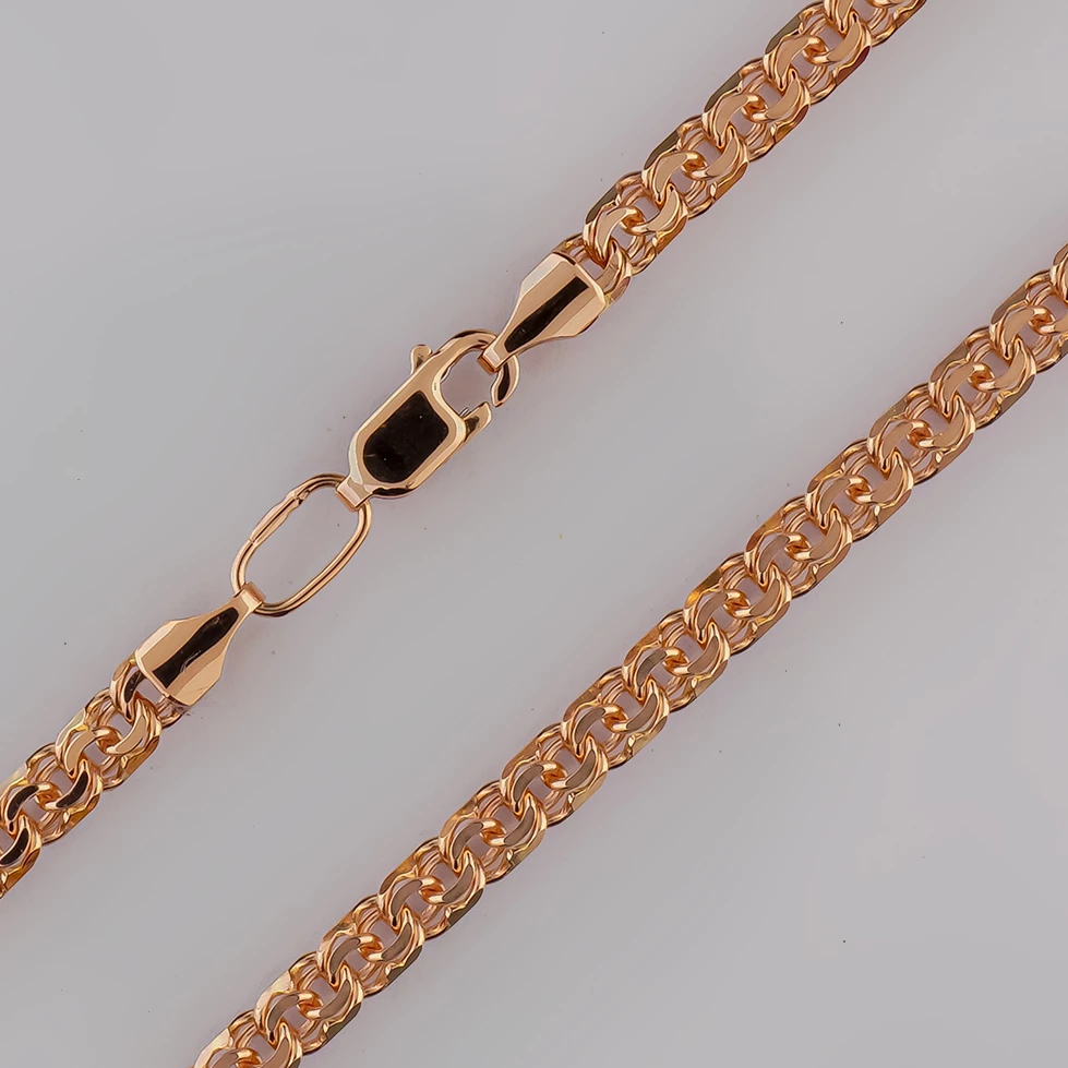 Цепь из красного золота 585 пробы