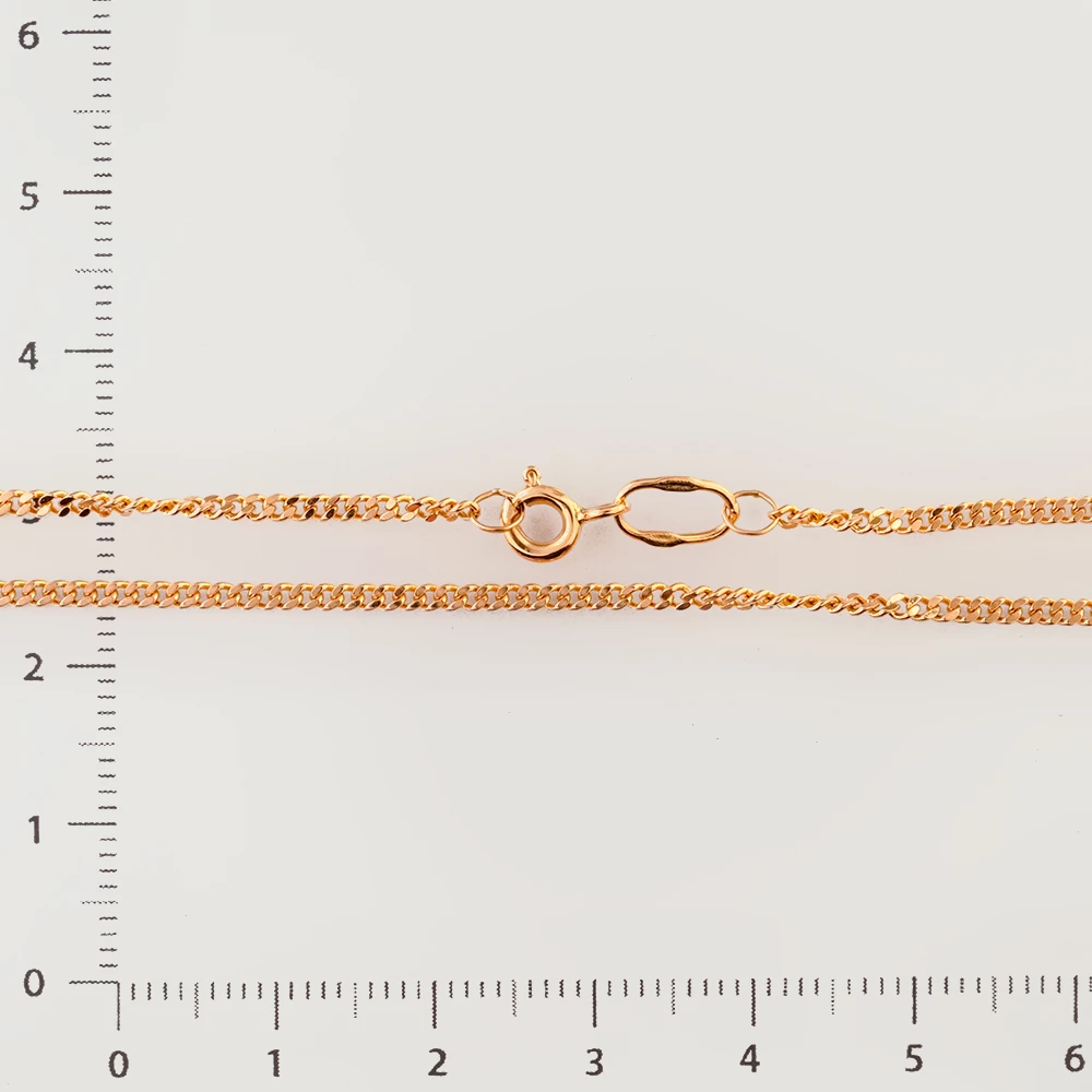Цепь из красного золота 585 пробы