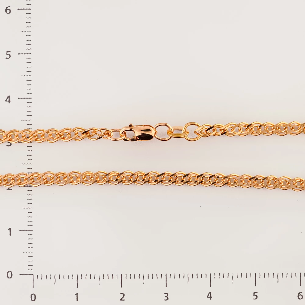 Цепь из красного золота 585 пробы