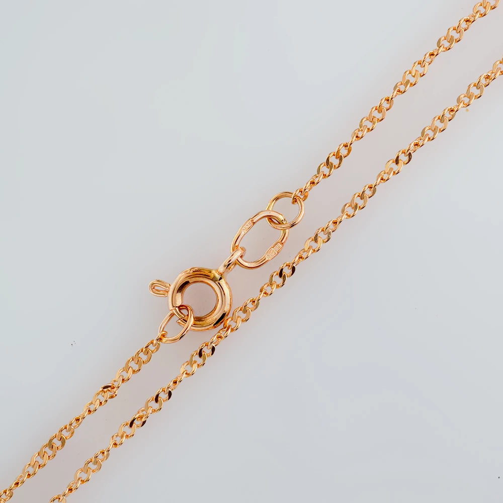 Цепь из красного золота 585 пробы