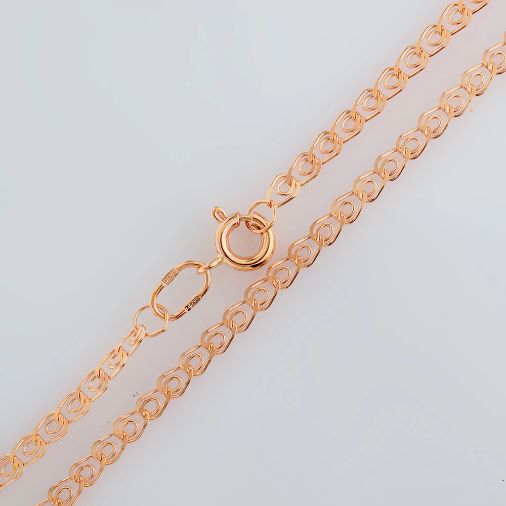 Цепь из красного золота 585 пробы