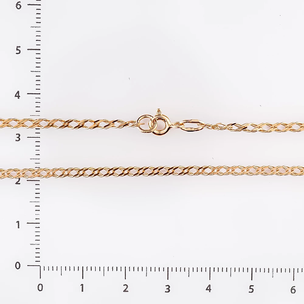 Цепь из красного золота 585 пробы