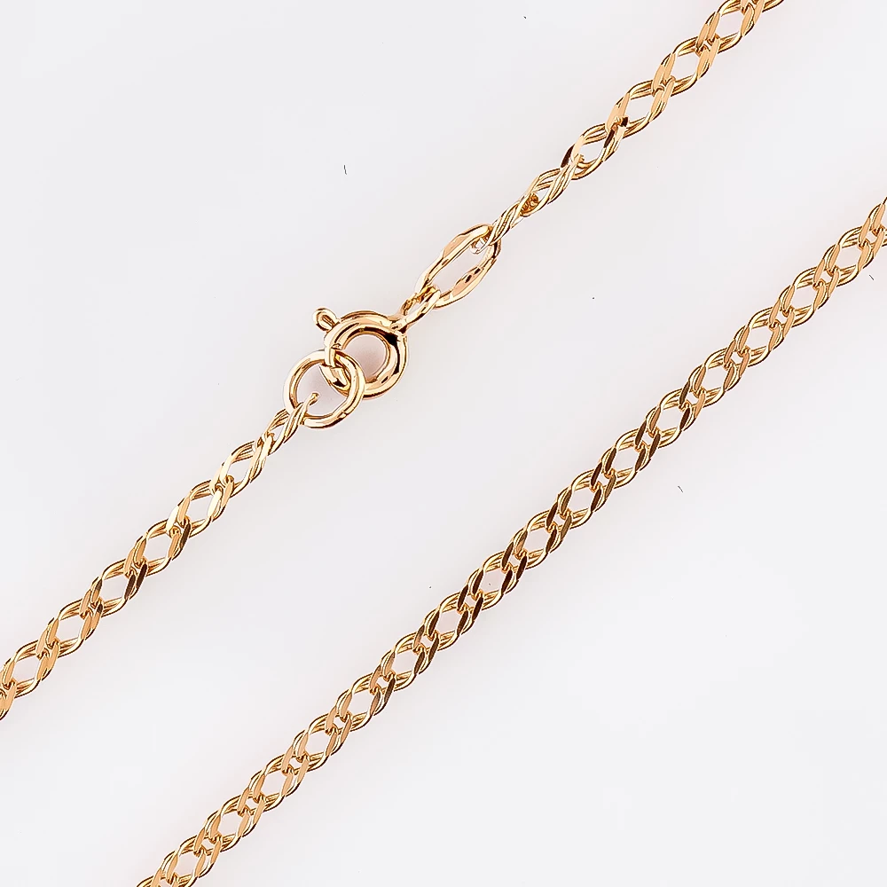 Цепь из красного золота 585 пробы