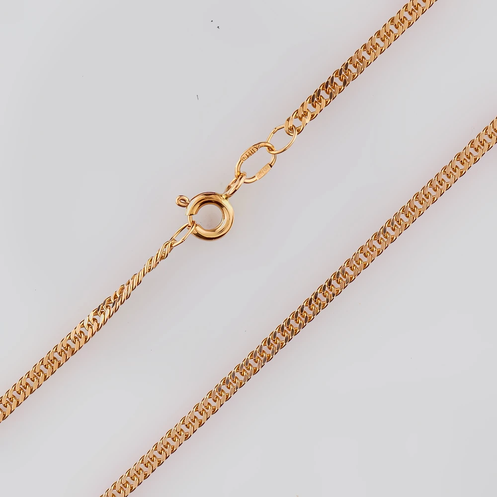 Цепь из красного золота 585 пробы