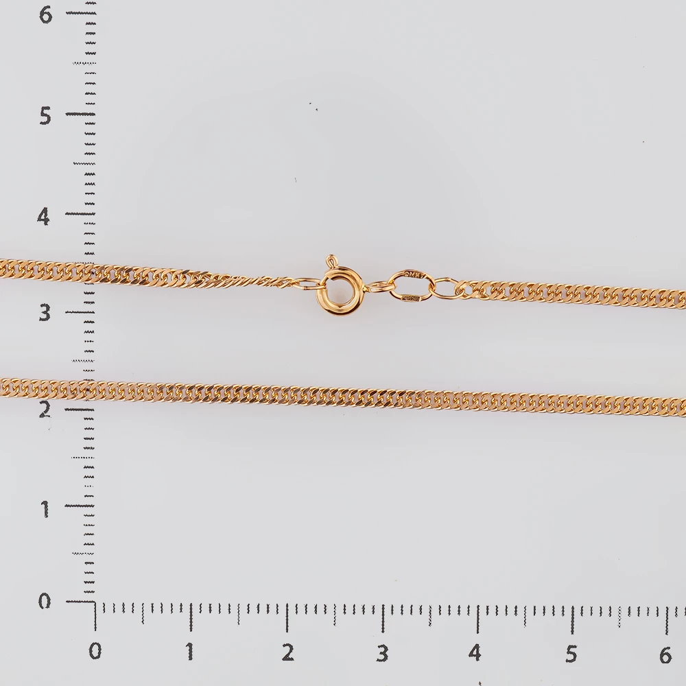 Цепь из красного золота 585 пробы