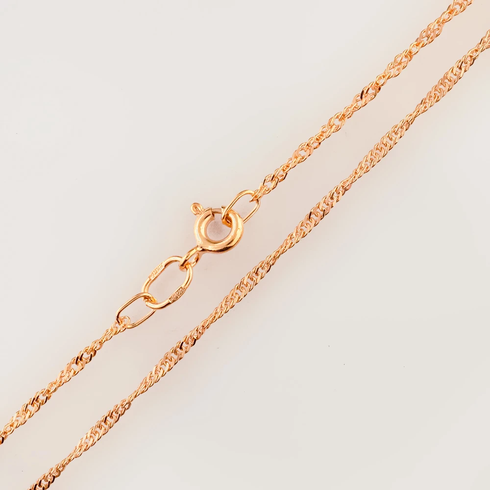 Цепь из красного золота 585 пробы