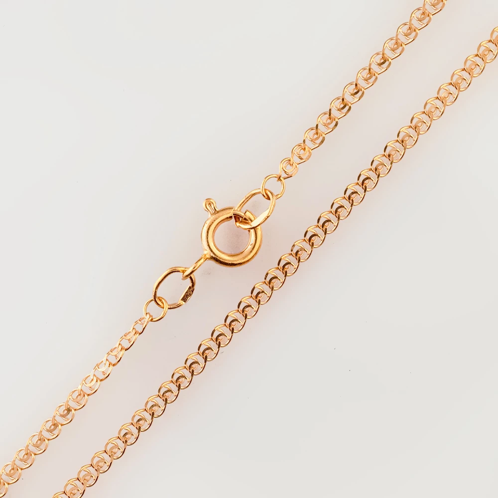 Цепь из красного золота 585 пробы