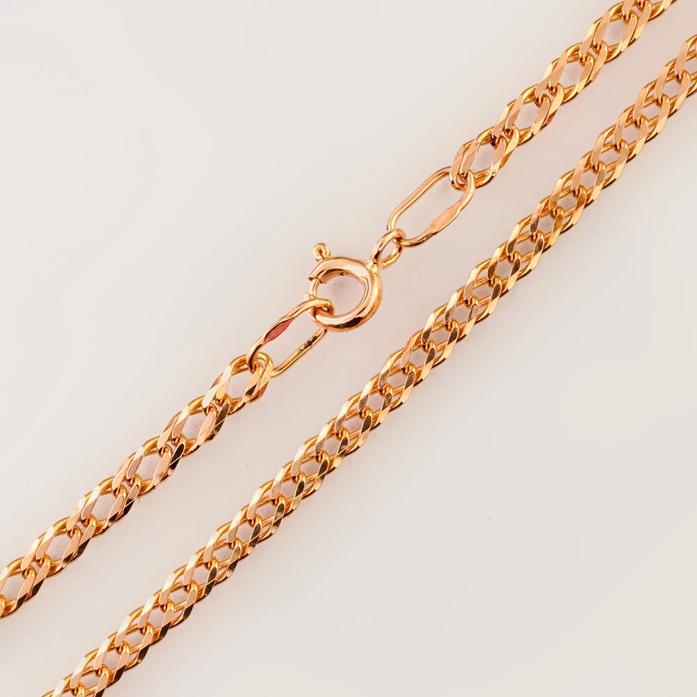 Цепь из красного золота 585 пробы