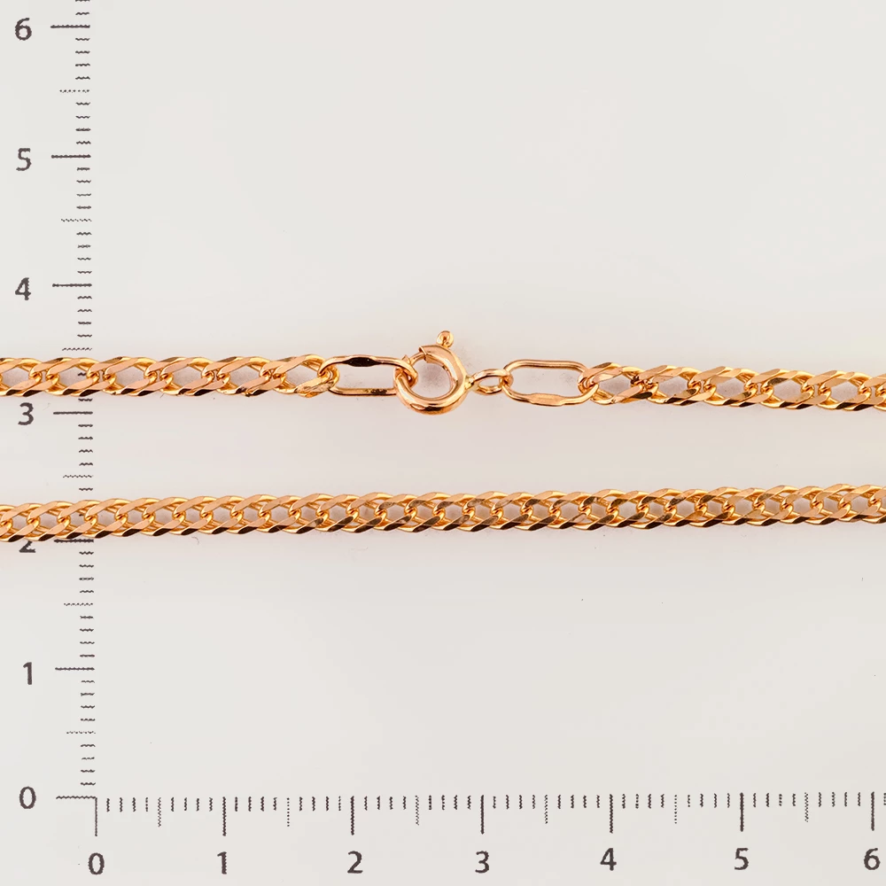 Цепь из красного золота 585 пробы