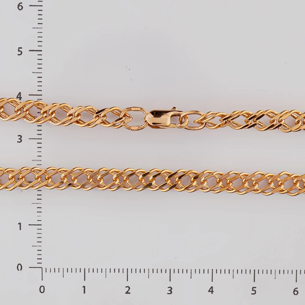 Цепь из красного золота 585 пробы