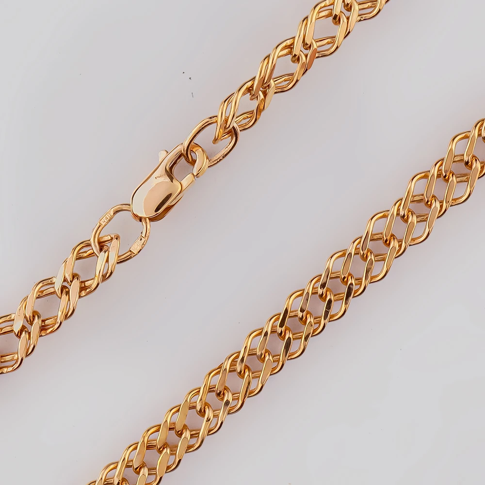 Цепь из красного золота 585 пробы