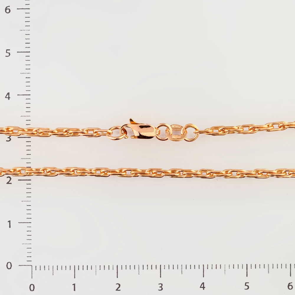 Цепь из красного золота 585 пробы