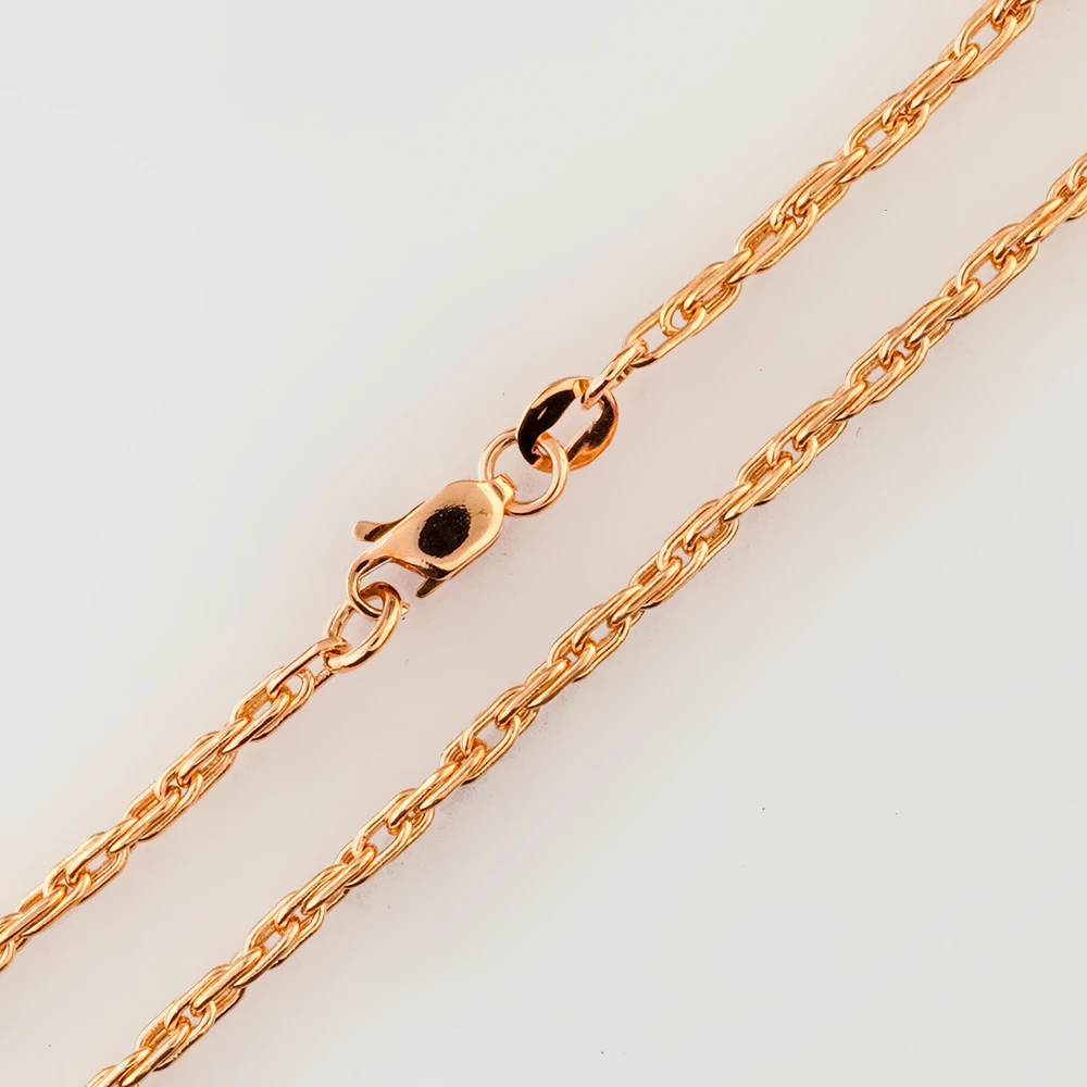 Цепь из красного золота 585 пробы