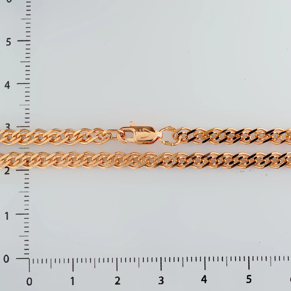 Цепь из красного золота 585 пробы