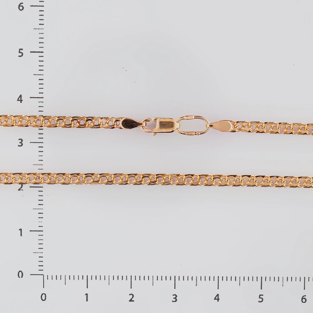 Цепь из красного золота 585 пробы