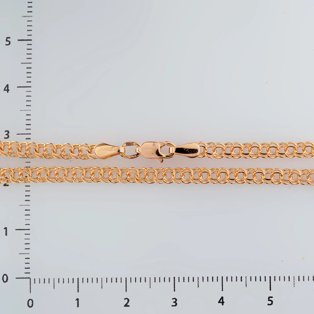 Цепь из красного золота 585 пробы