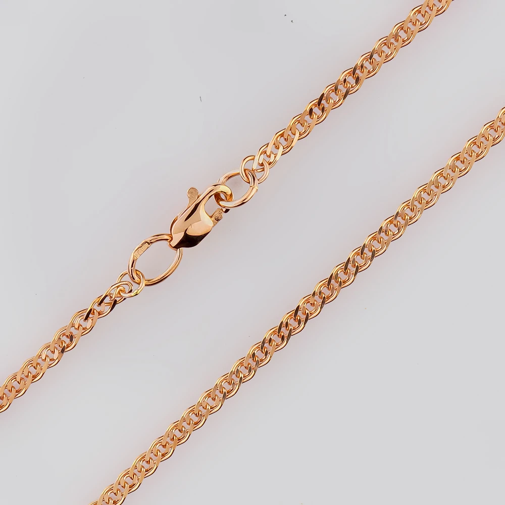 Цепь из красного золота 585 пробы