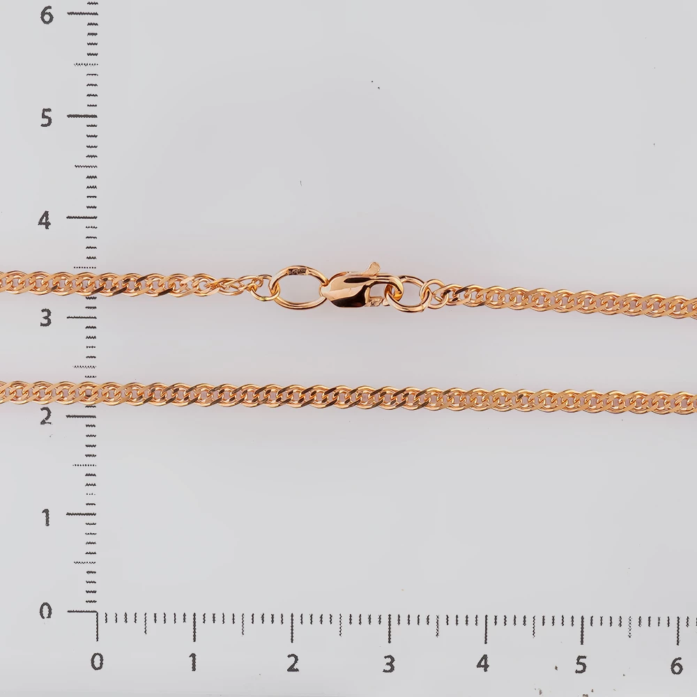 Цепь из красного золота 585 пробы