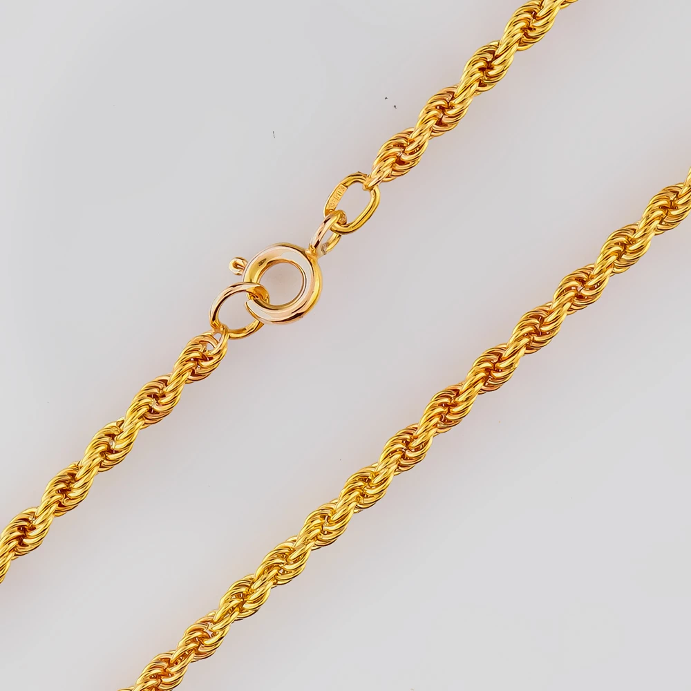 Цепь из желтого золота 583 пробы