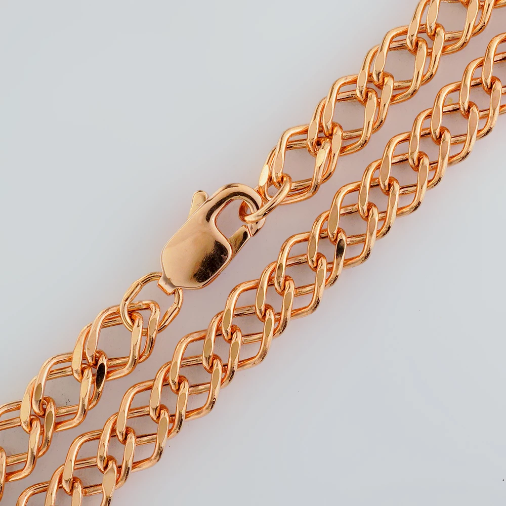 Цепь из красного золота 585 пробы