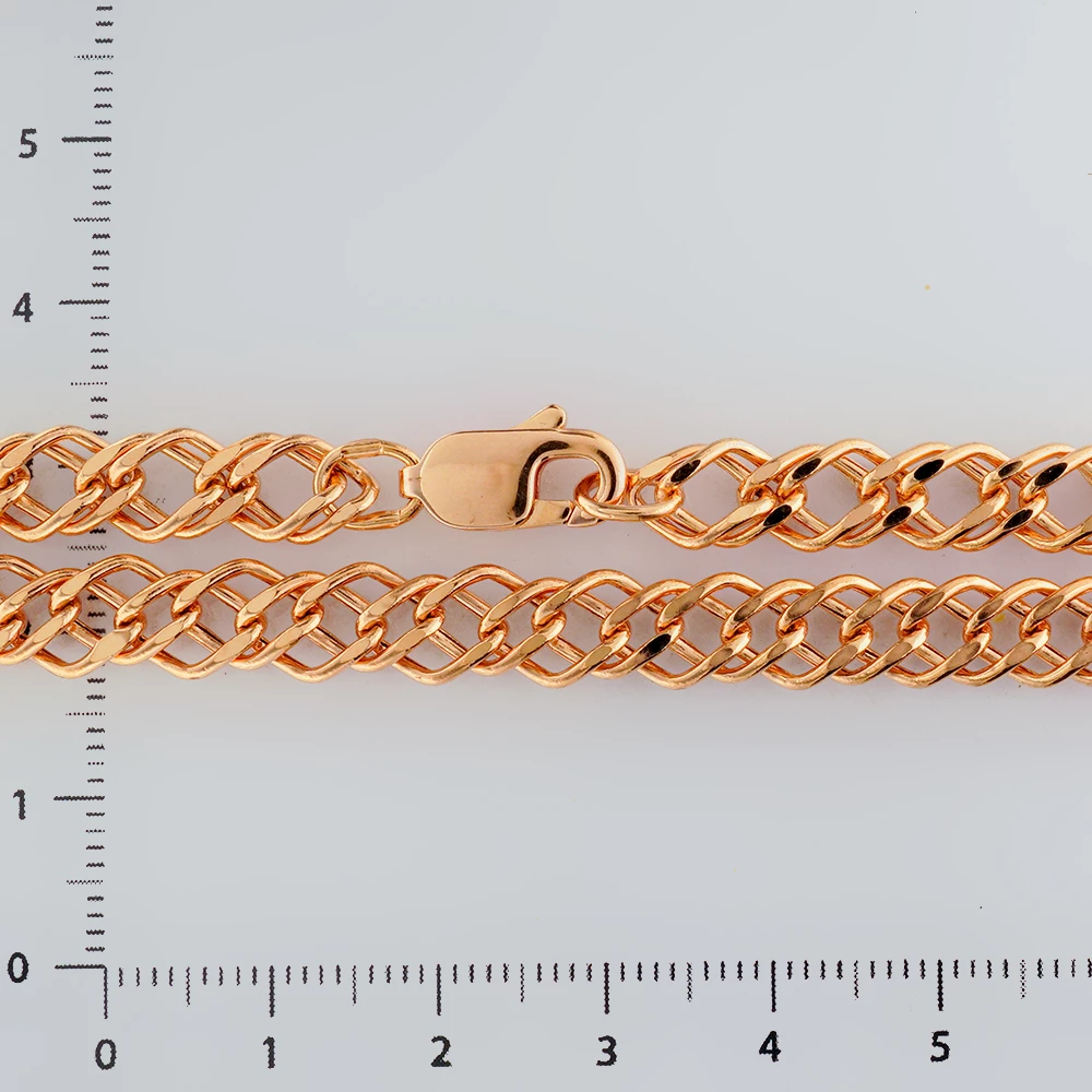 Цепь из красного золота 585 пробы