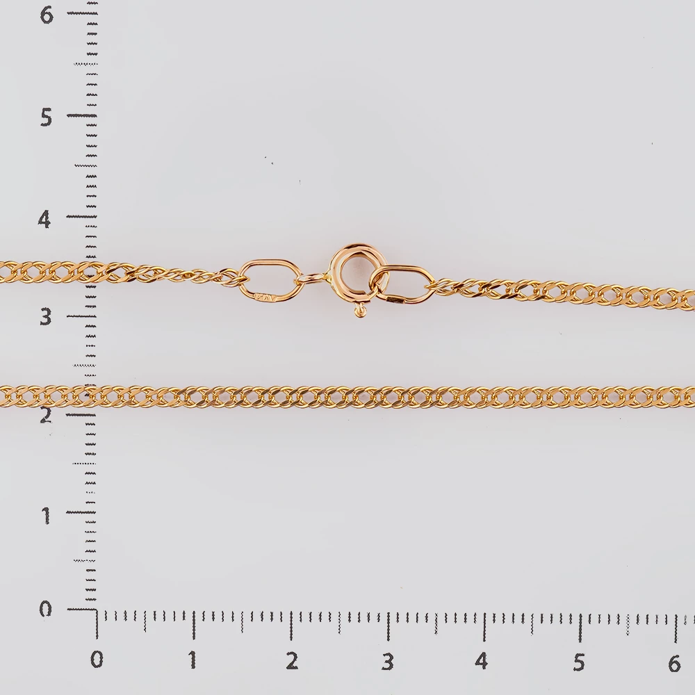 Цепь из красного золота 585 пробы