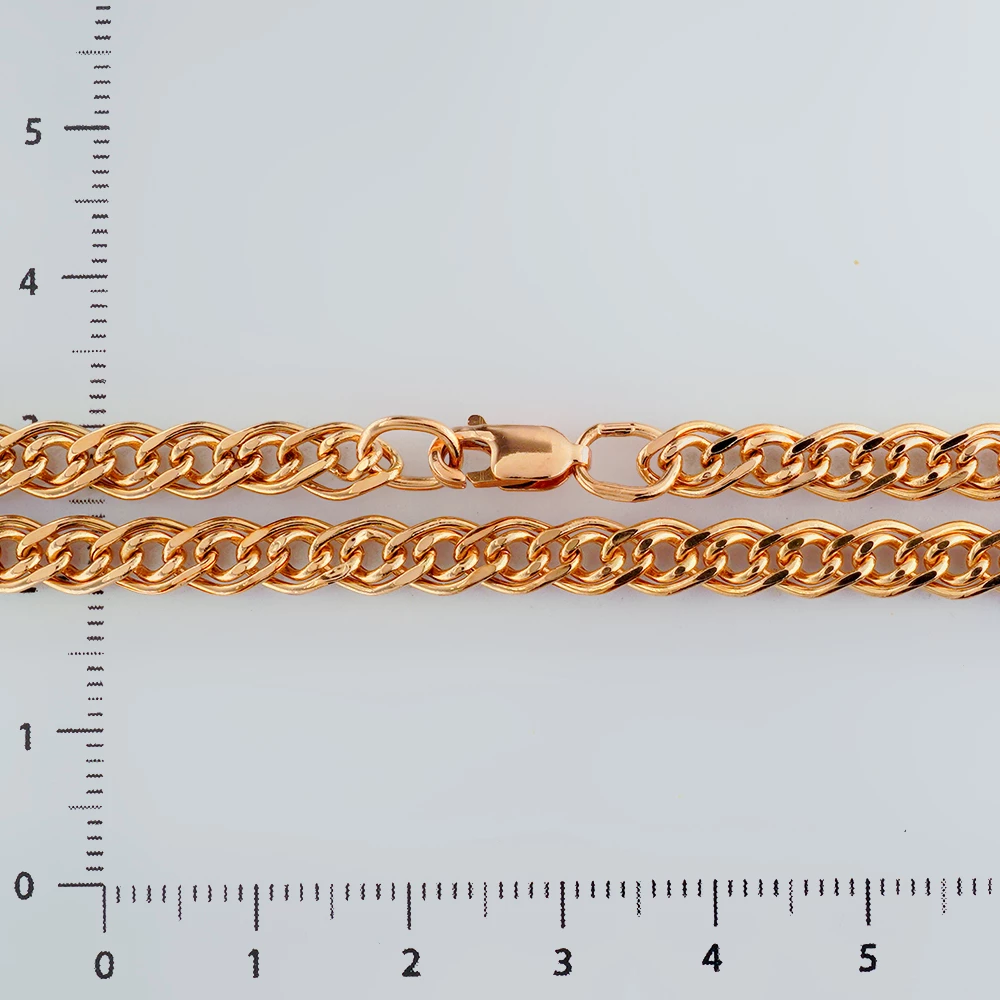 Цепь из красного золота 585 пробы