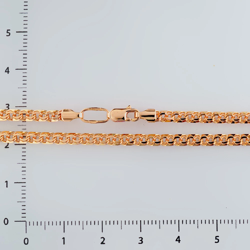 Цепь из красного золота 585 пробы