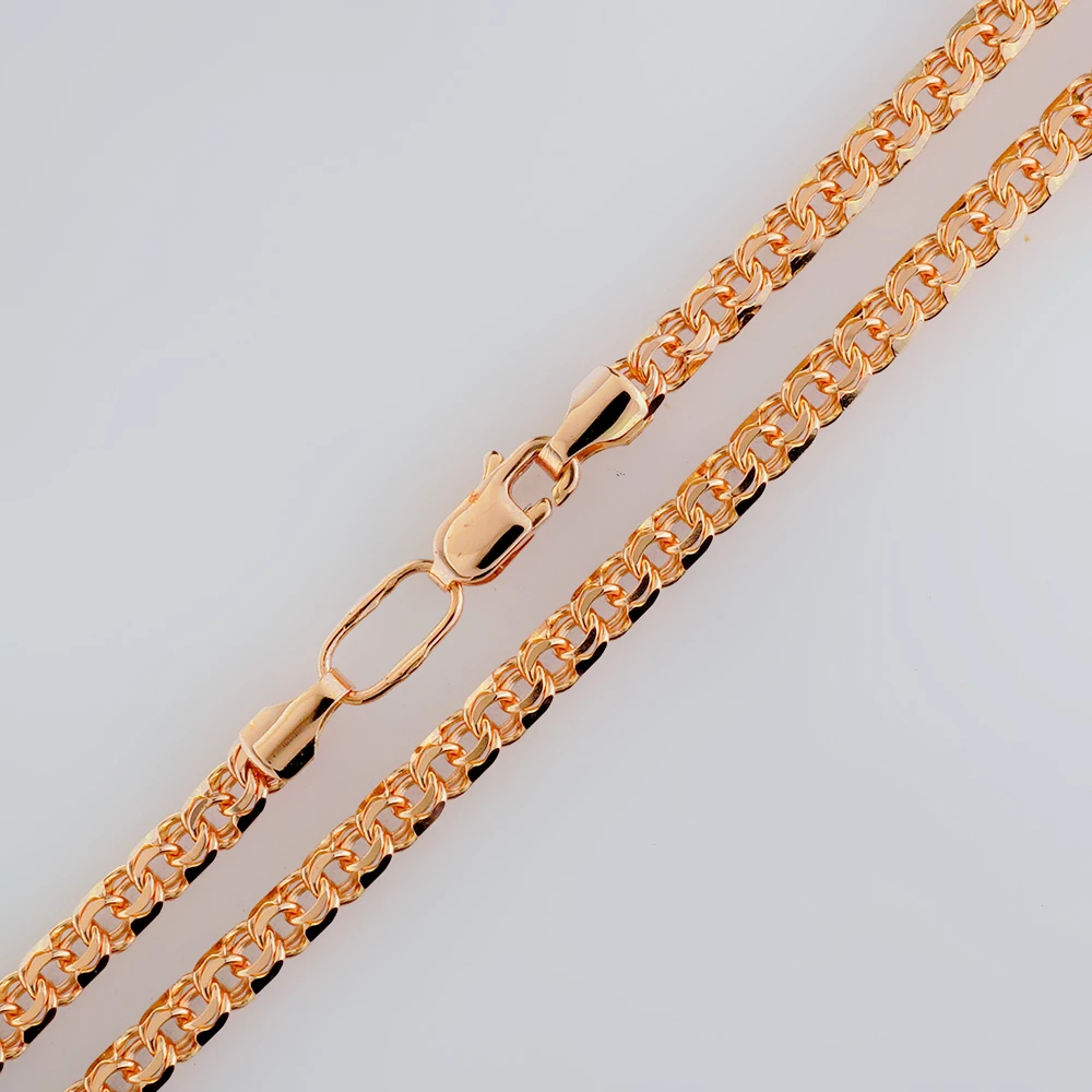 Цепь из красного золота 585 пробы