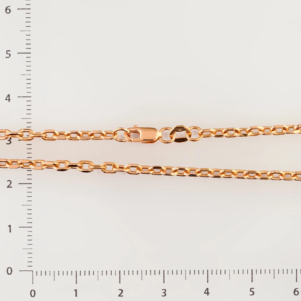 Цепь из красного золота 585 пробы