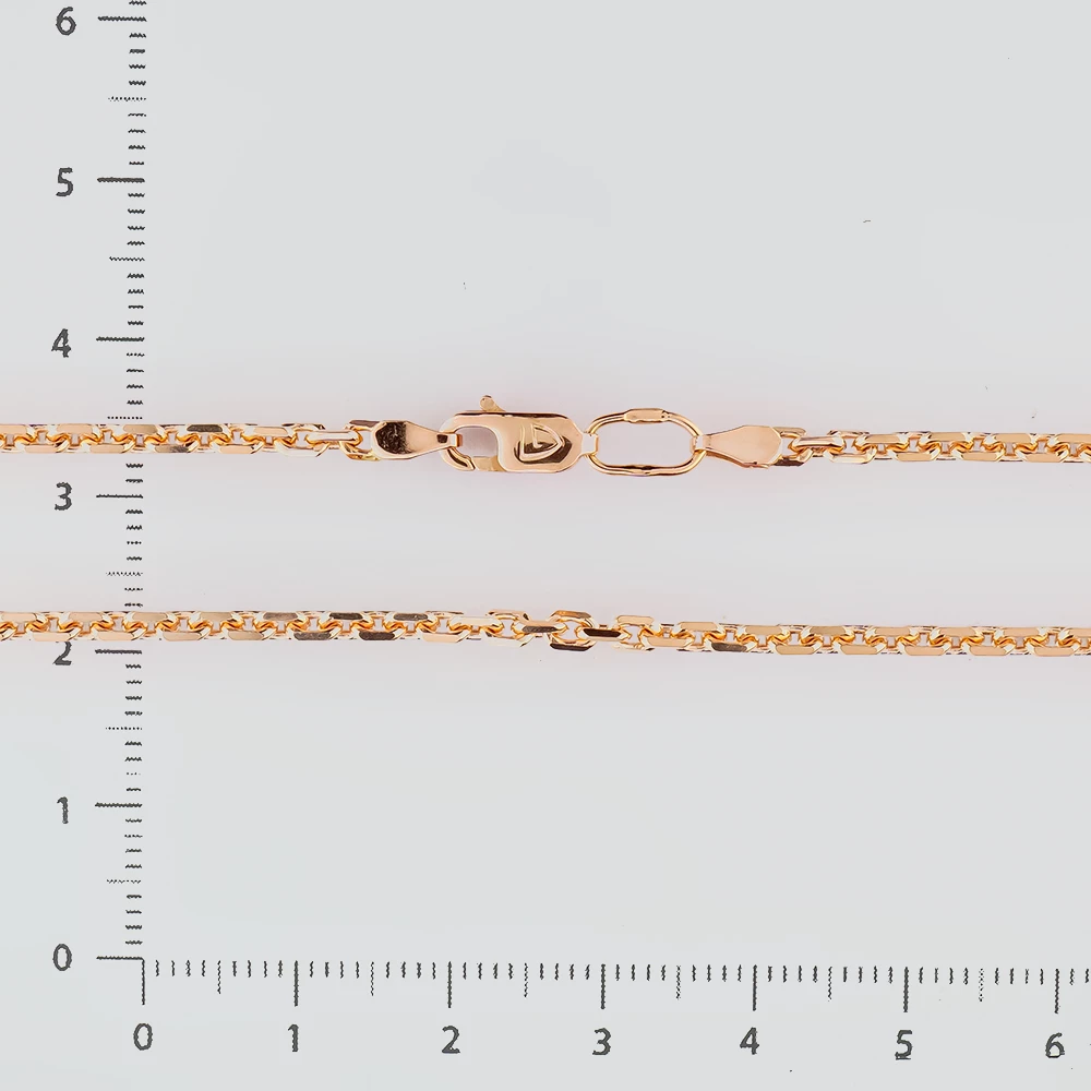 Цепь из красного золота 585 пробы
