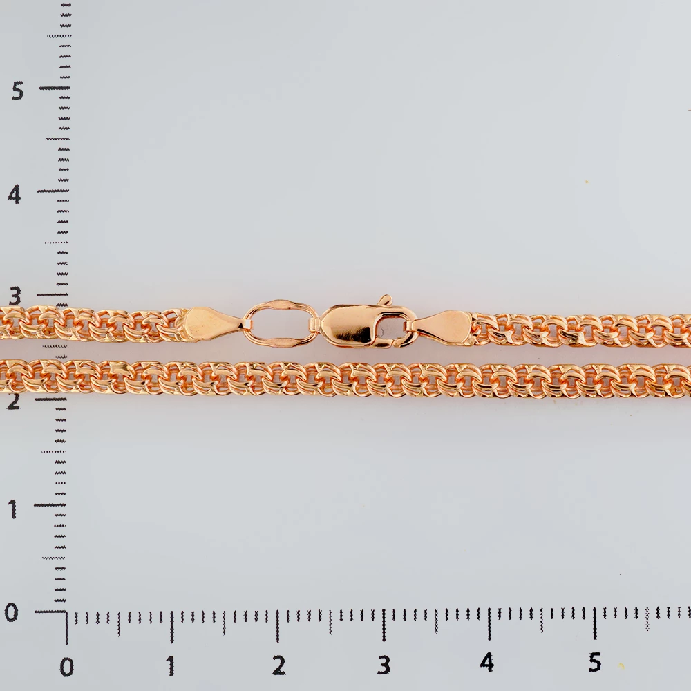 Цепь из красного золота 585 пробы