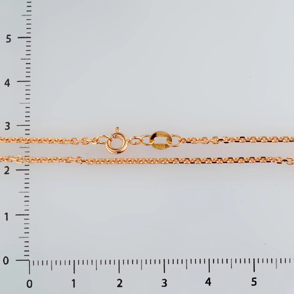 Цепь из красного золота 585 пробы