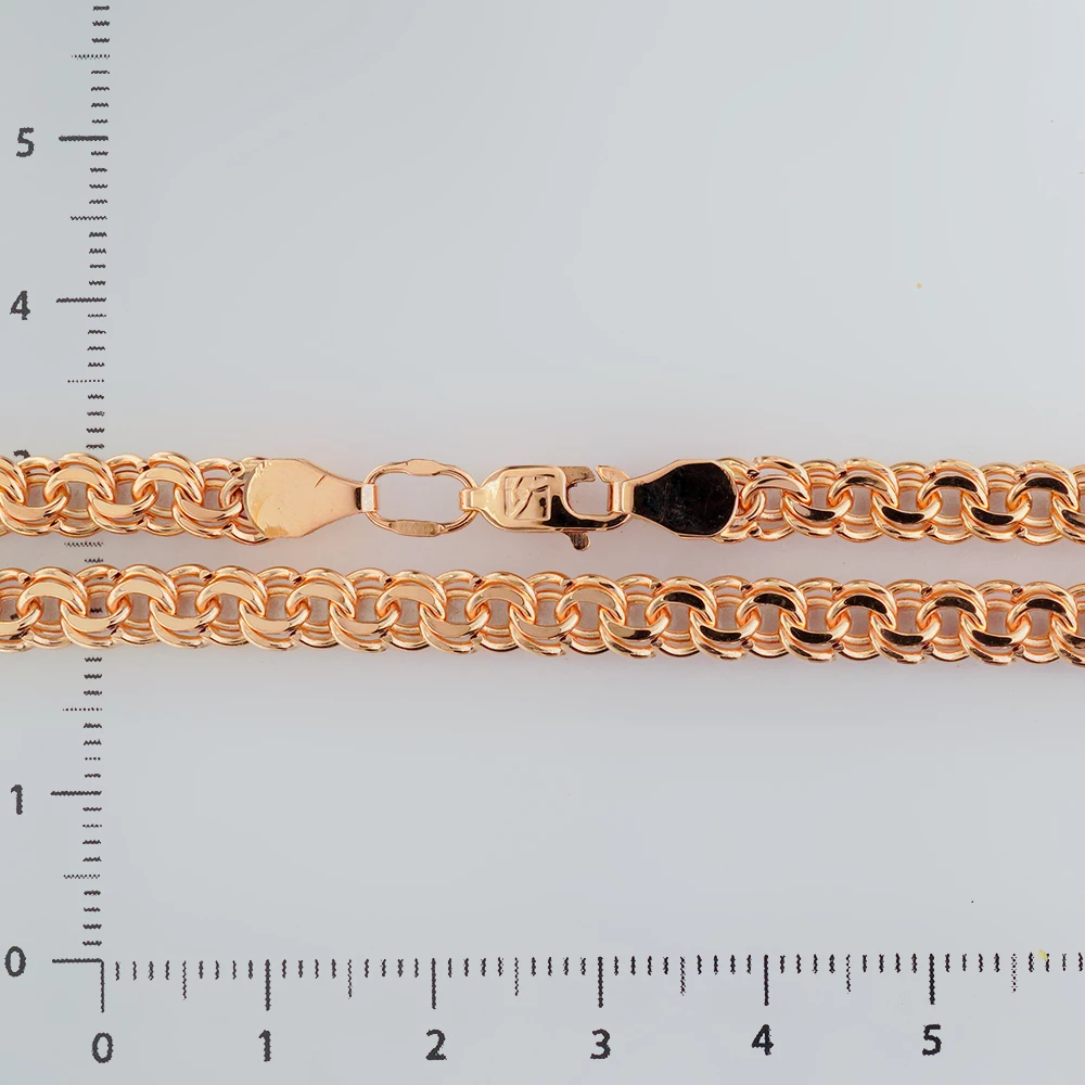 Цепь из красного золота 585 пробы
