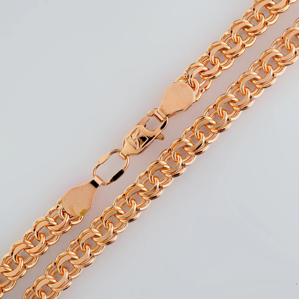 Цепь из красного золота 585 пробы