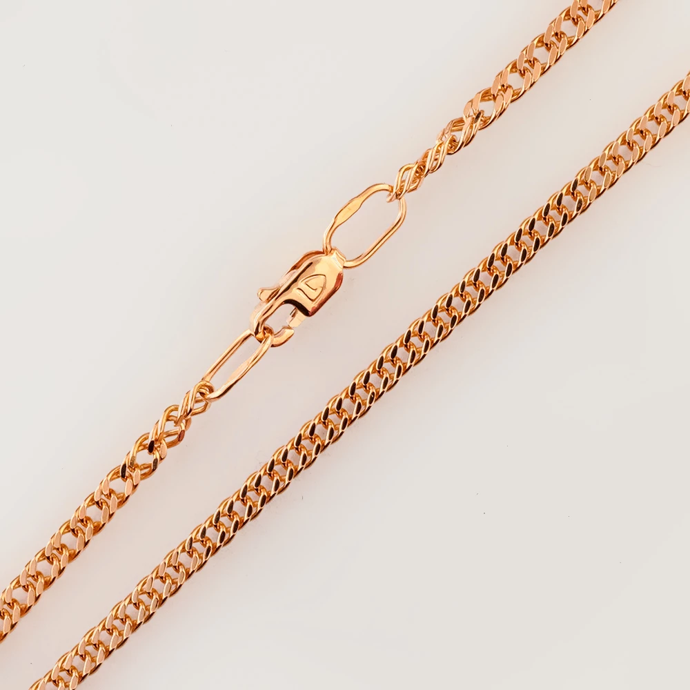 Цепь из красного золота 585 пробы