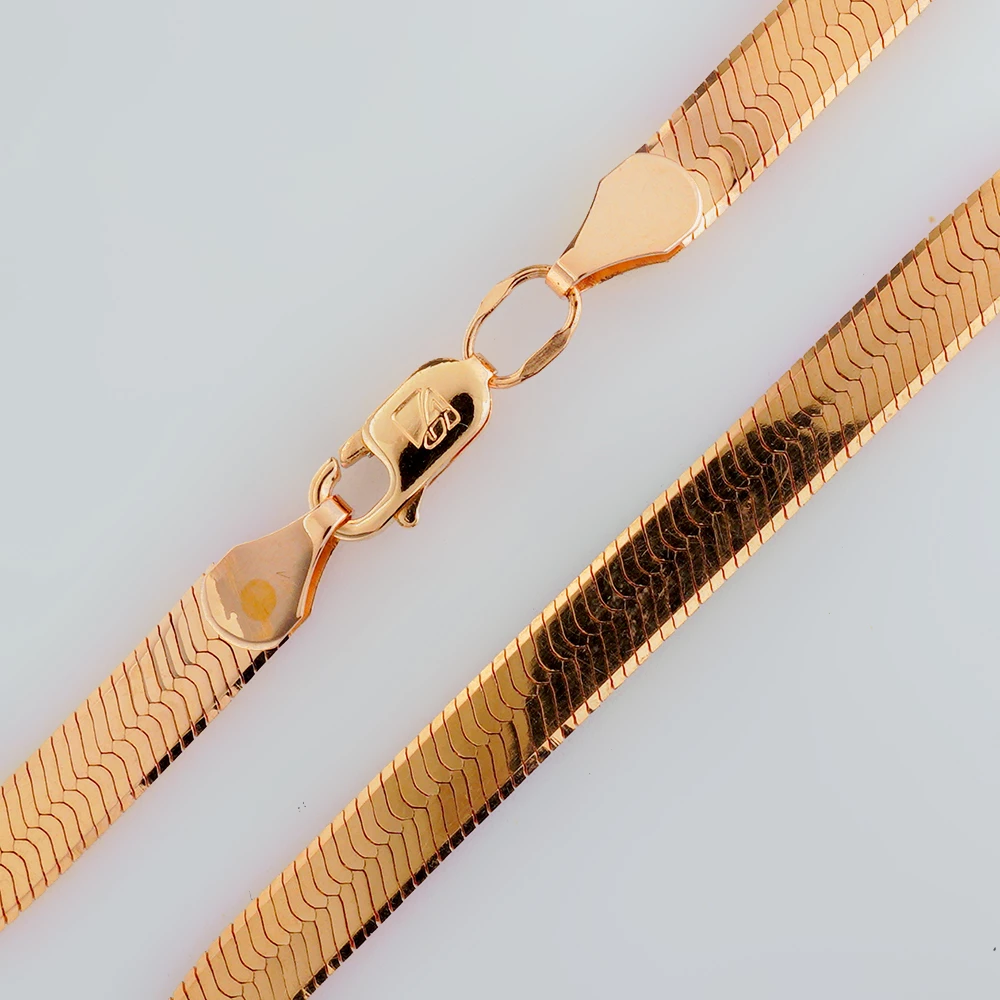 Цепь из красного золота 585 пробы