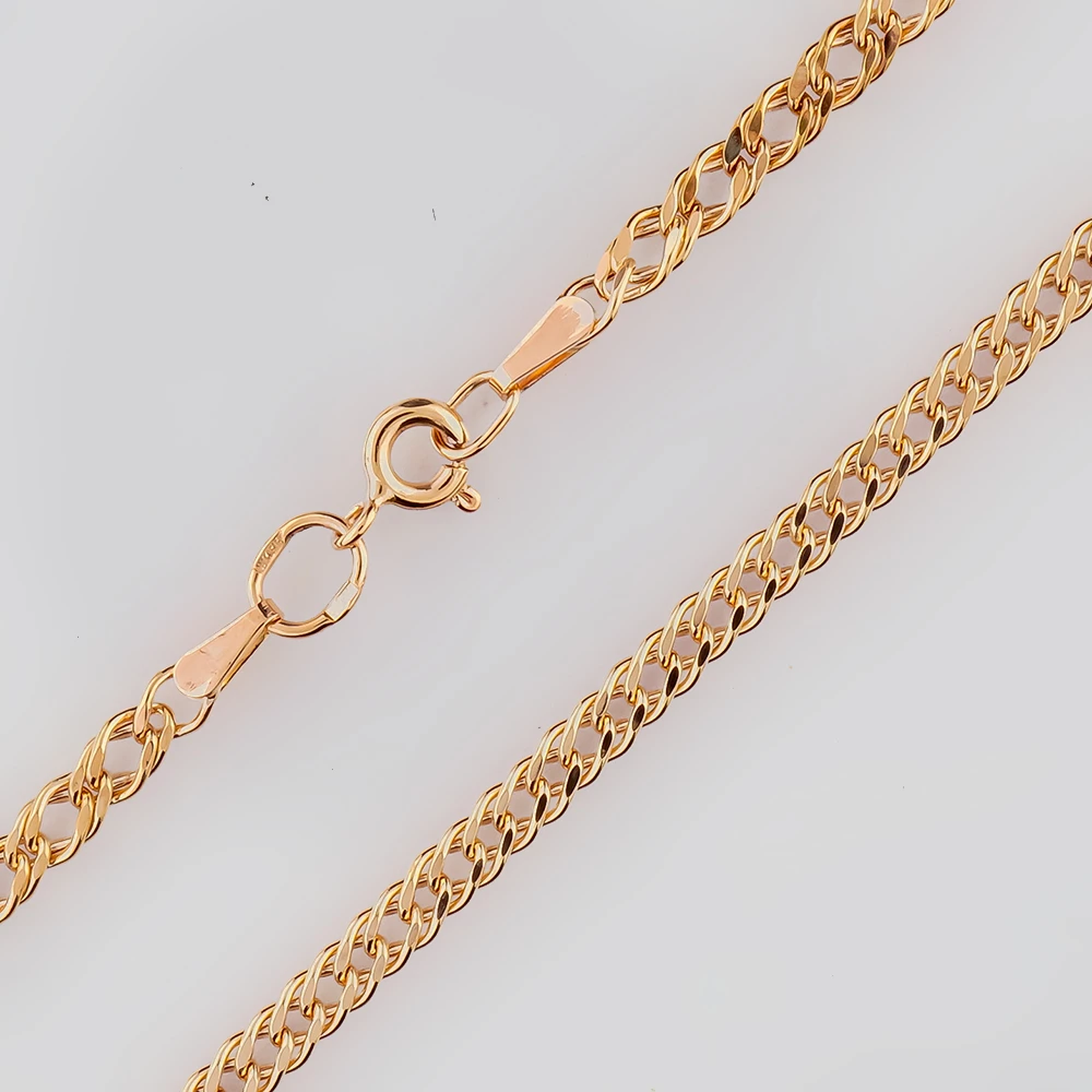 Цепь из красного золота 585 пробы