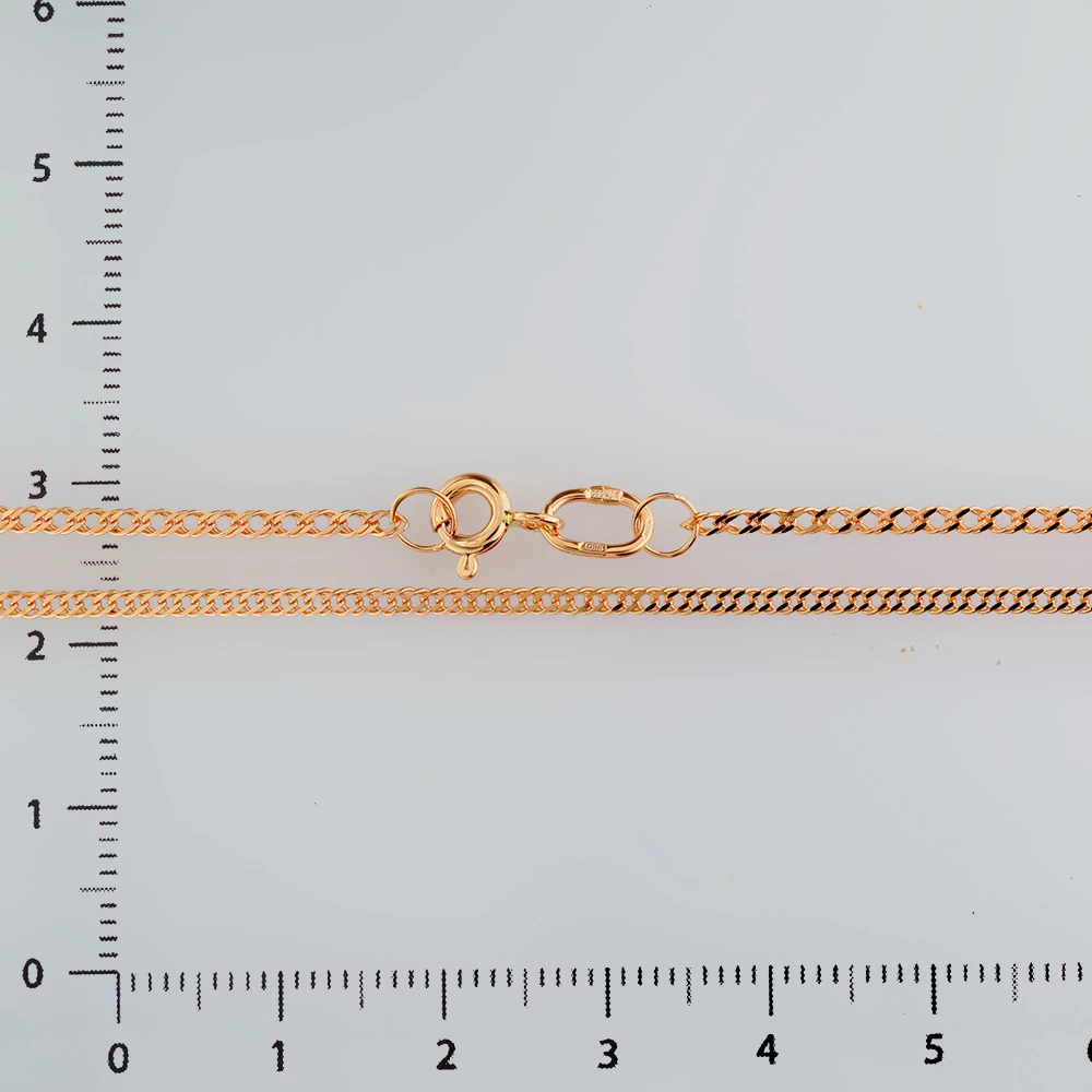Цепь из красного золота 585 пробы